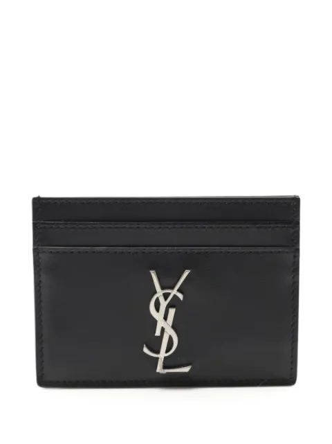 Saint Laurent Pre-Owned tarjetero Cassandre de piel 2020