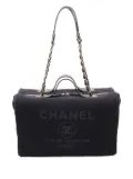 CHANEL Pre-Owned 2010s Deauville shoulder bag - Blue