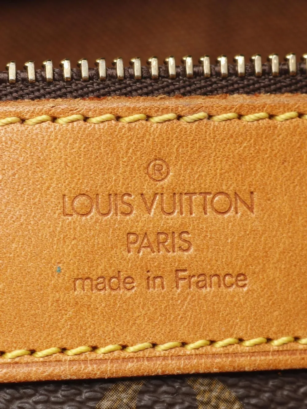 Pre-owned Louis Vuitton 1997 Monogram Canvas Tote Bag In Brown