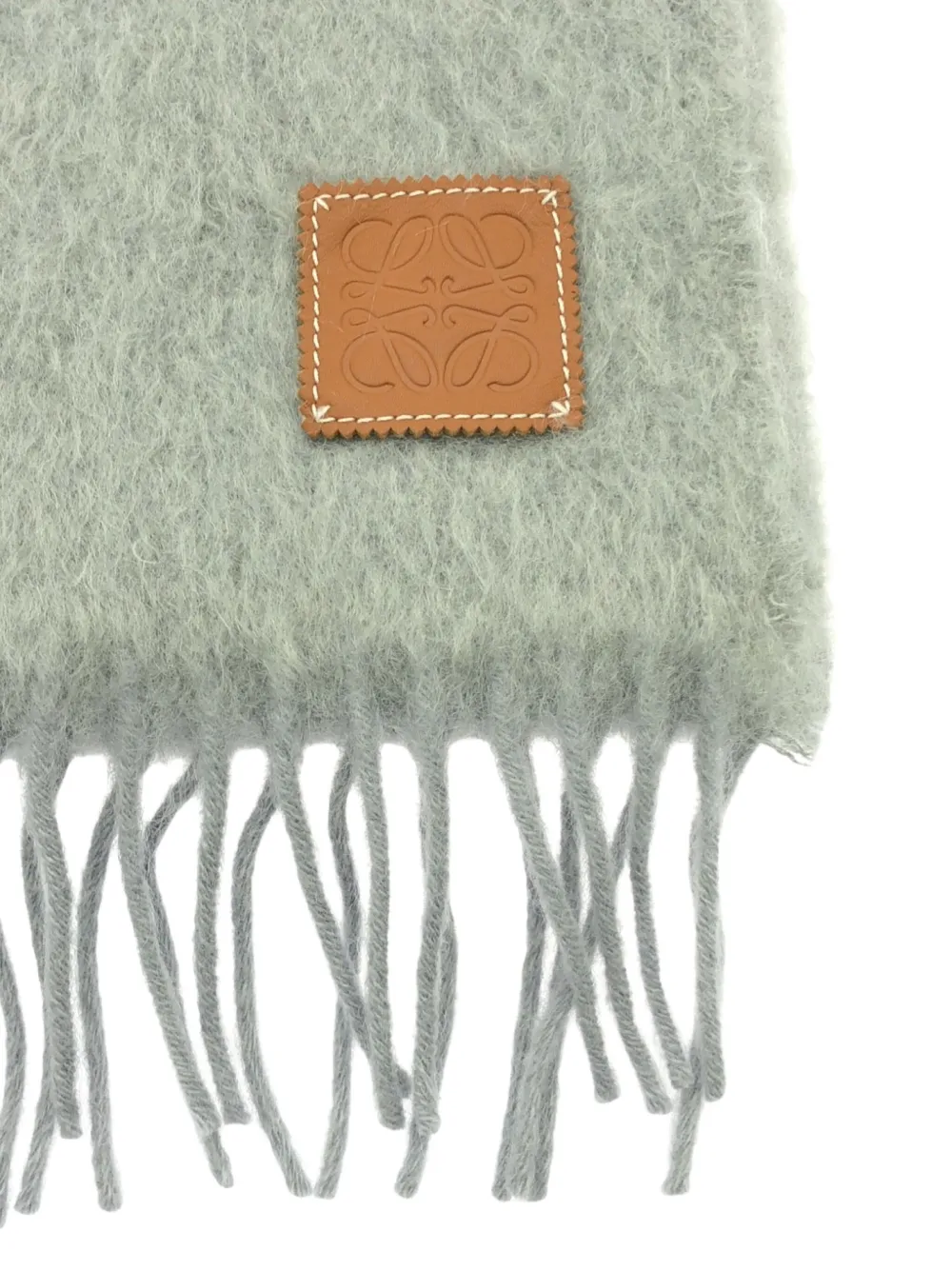 Loewe Pre-Owned 2010s fringed scarf | Men | Image 2