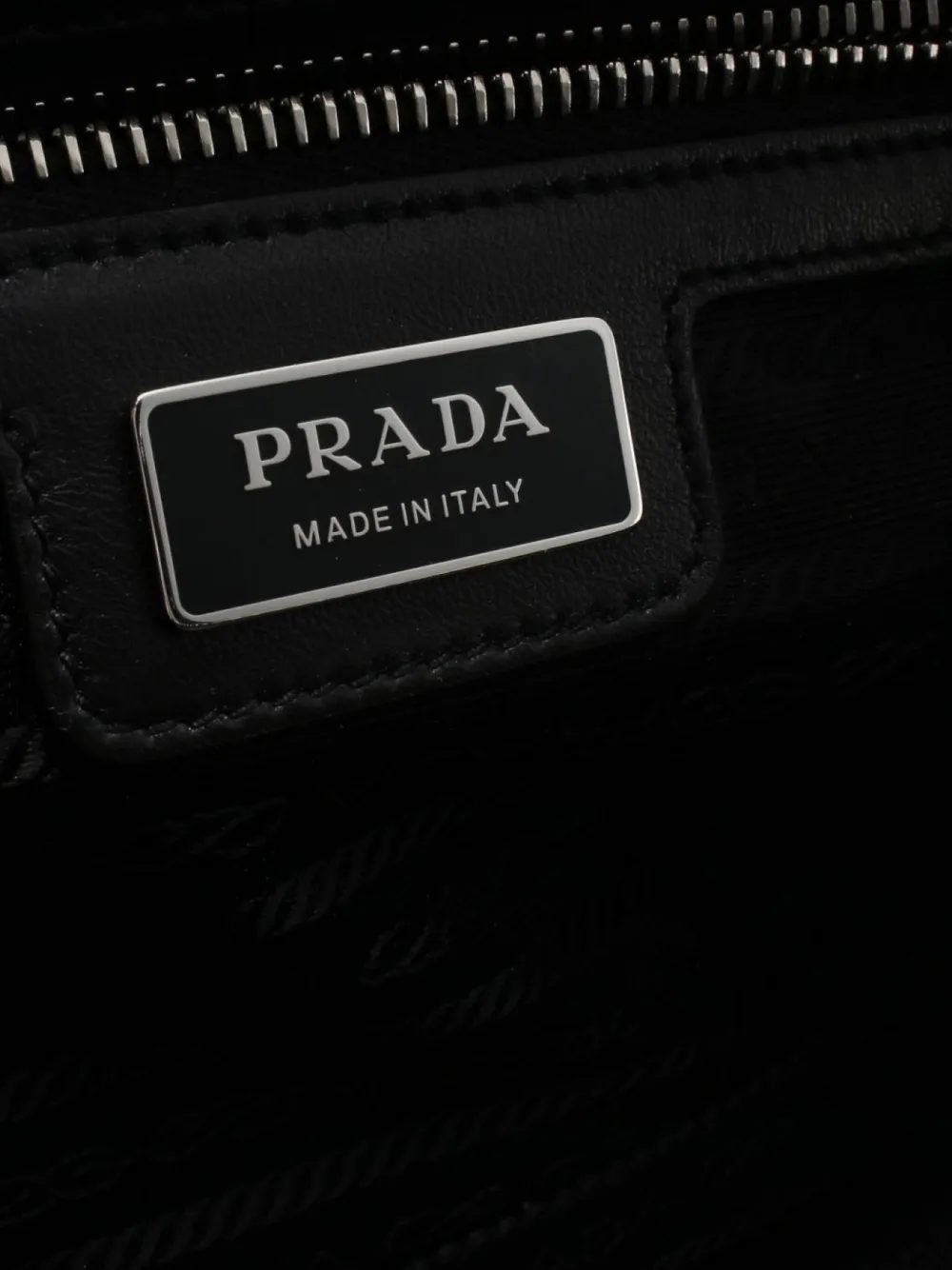 Pre-owned Prada 2020s Beaded Floral Appliqué Handbag