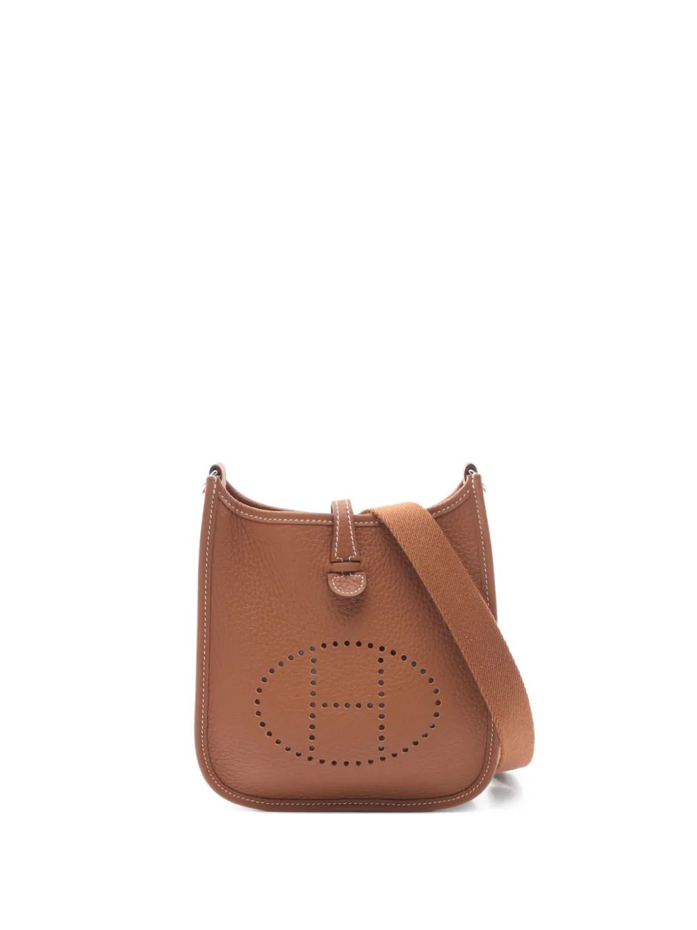 Hermès Pre-Owned 2024 Evelyn PM crossbody bag | Brown | Image 1