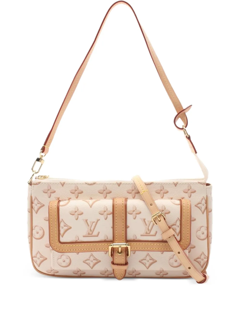 Louis Vuitton Pre-Owned 2021 Maxi Pochette Accessoires two-way handbag | White | Image 1
