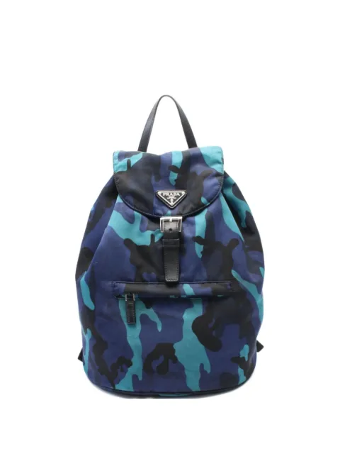 Prada Pre-Owned mochila Tessuto Camouflage 2000