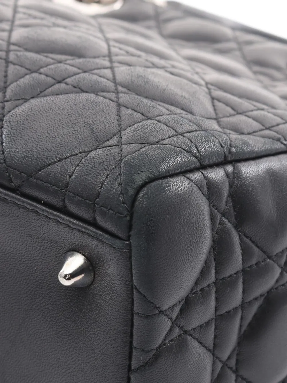 Pre-owned Dior 00s Lady Two-way Handbag