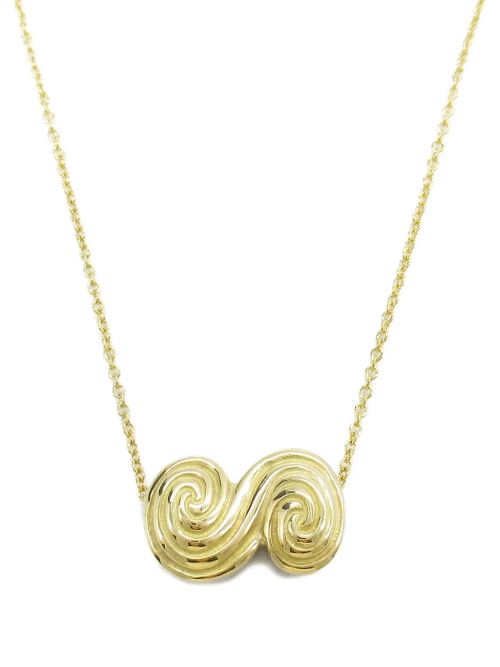 Tiffany & Co. Pre-Owned 2010s 18K yellow gold Swirl necklace | Gold | Image 1