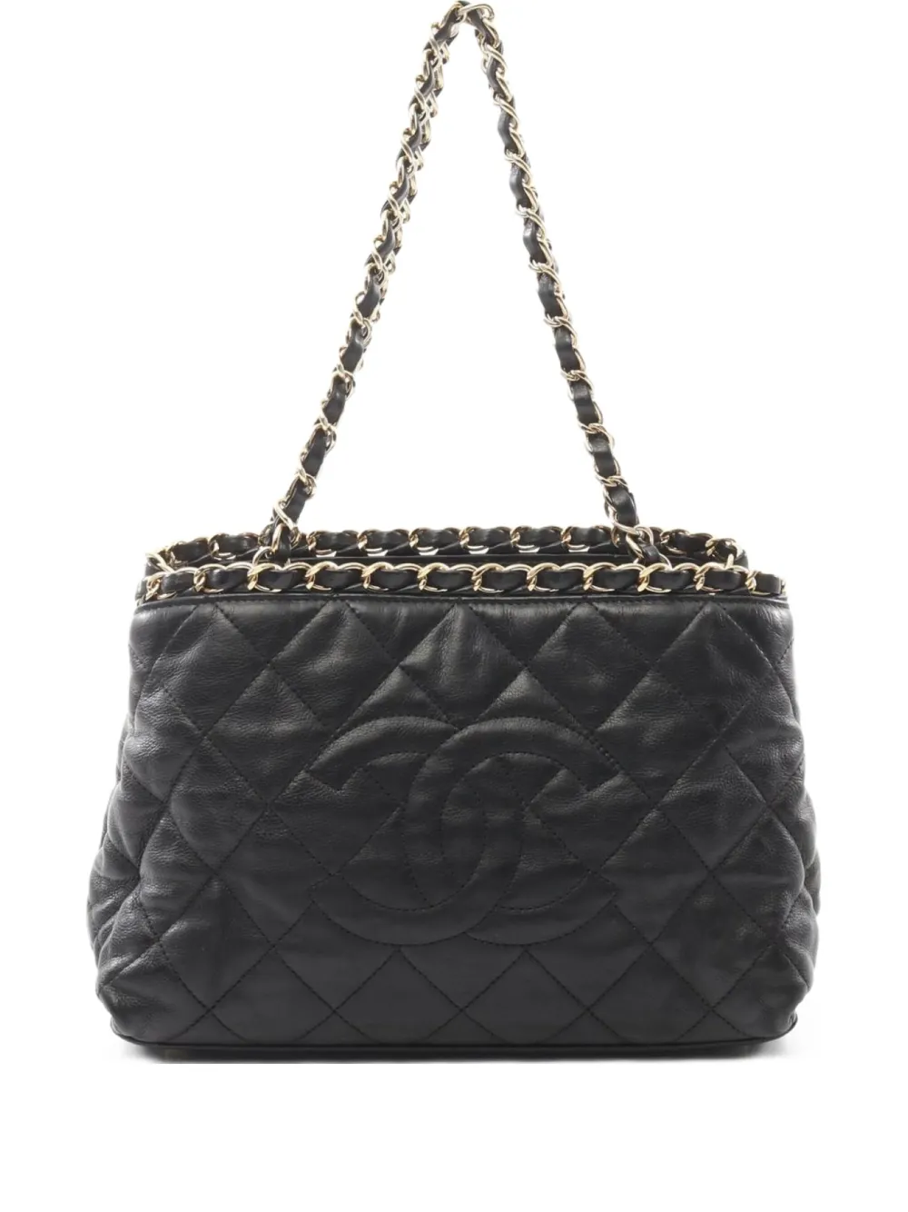 CHANEL Pre-Owned 2010-2011 chain quilted shoulder bag | negro | Image 1