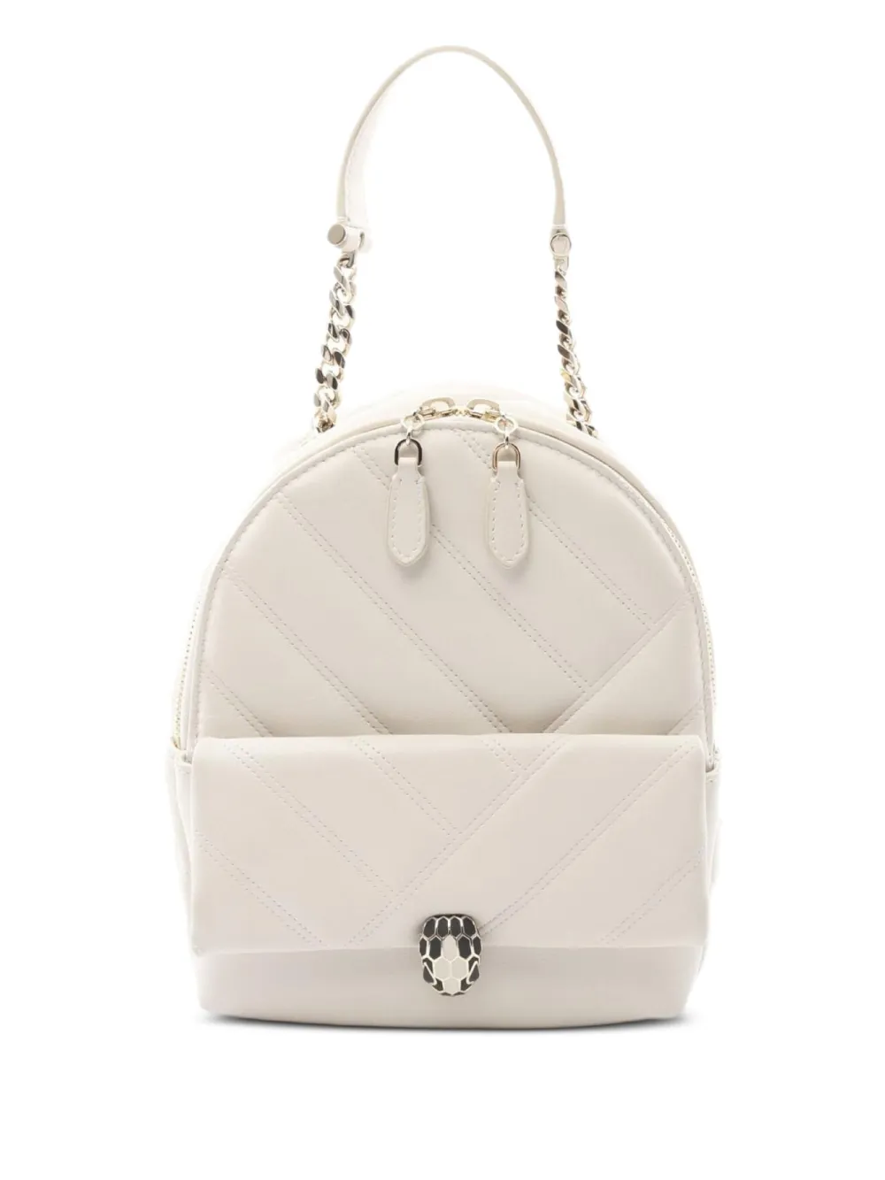 2010s Serpentiquilted leather backpack