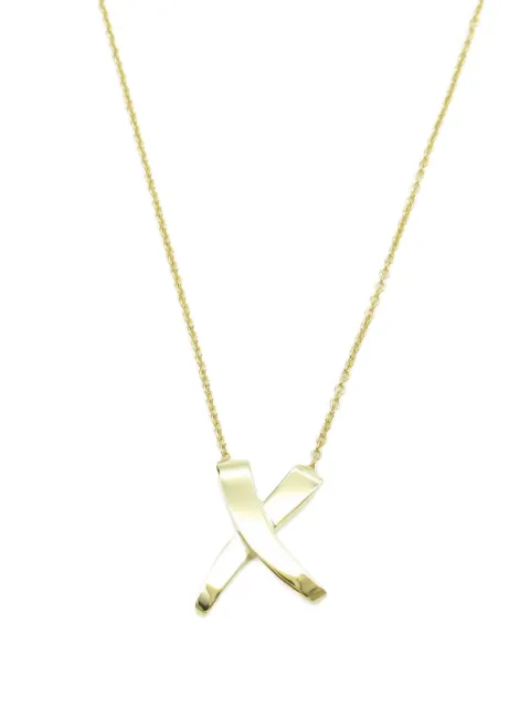Tiffany & Co. Pre-Owned قلادة X ذهب أصفر عيار 18 x Paloma Picasso من عقد 10