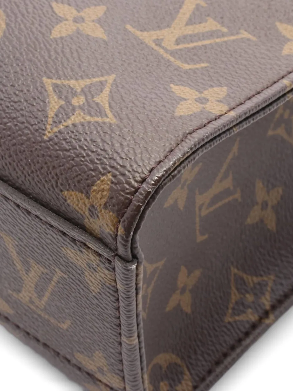 Pre-owned Louis Vuitton 2021 Sac Plat Pm Two-way Handbag In Brown