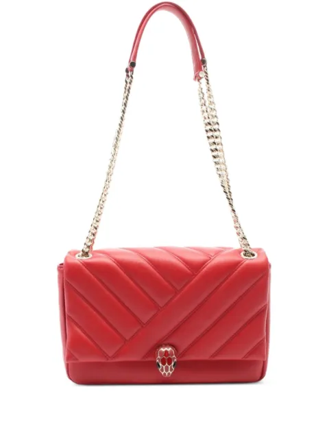 Bvlgari Pre-Owned 2010s Serpenti Cabochon shoulder bag 