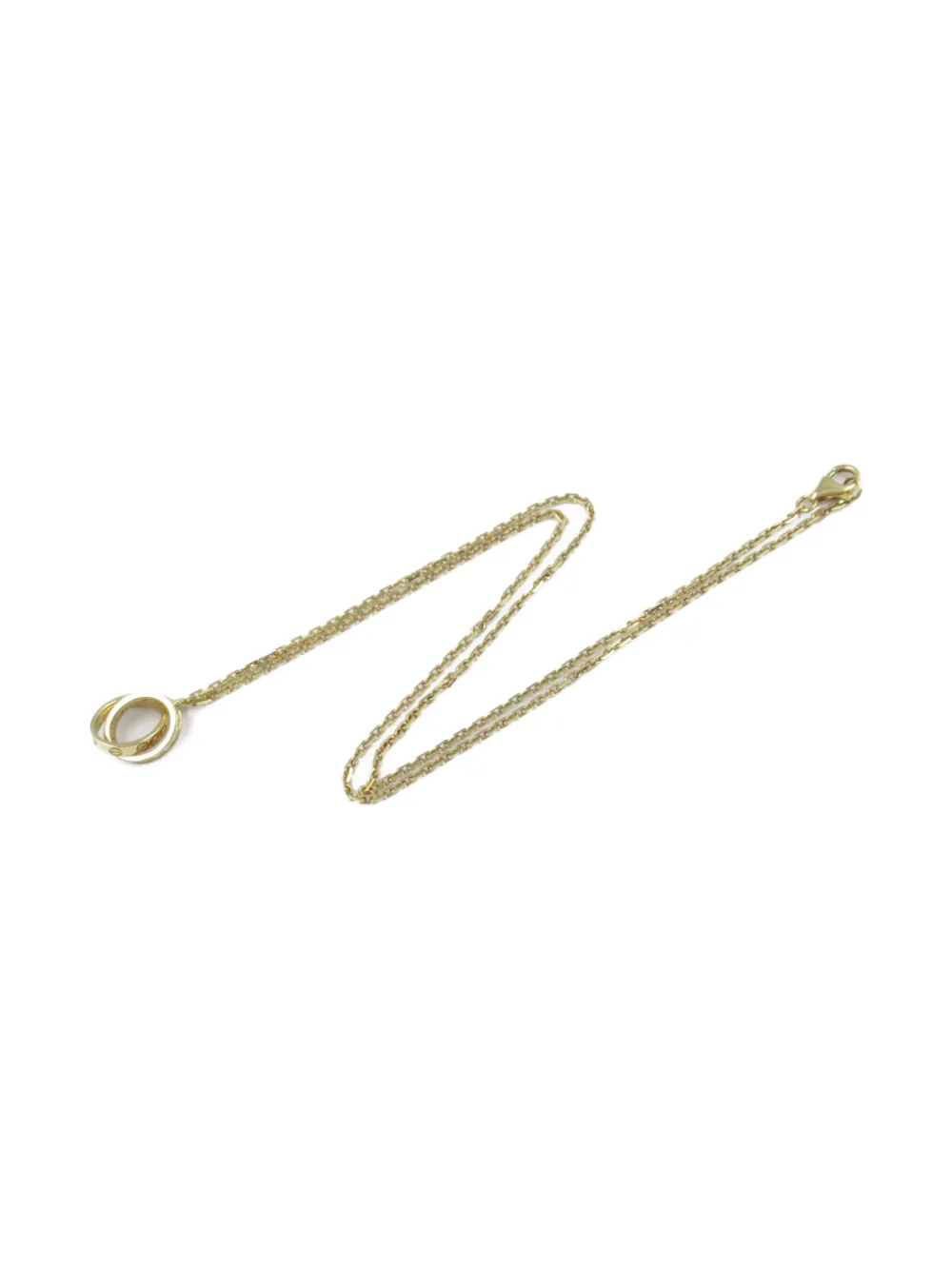 Cartier 10's 18kt yellow gold Baby Love diamond necklace | Image 2