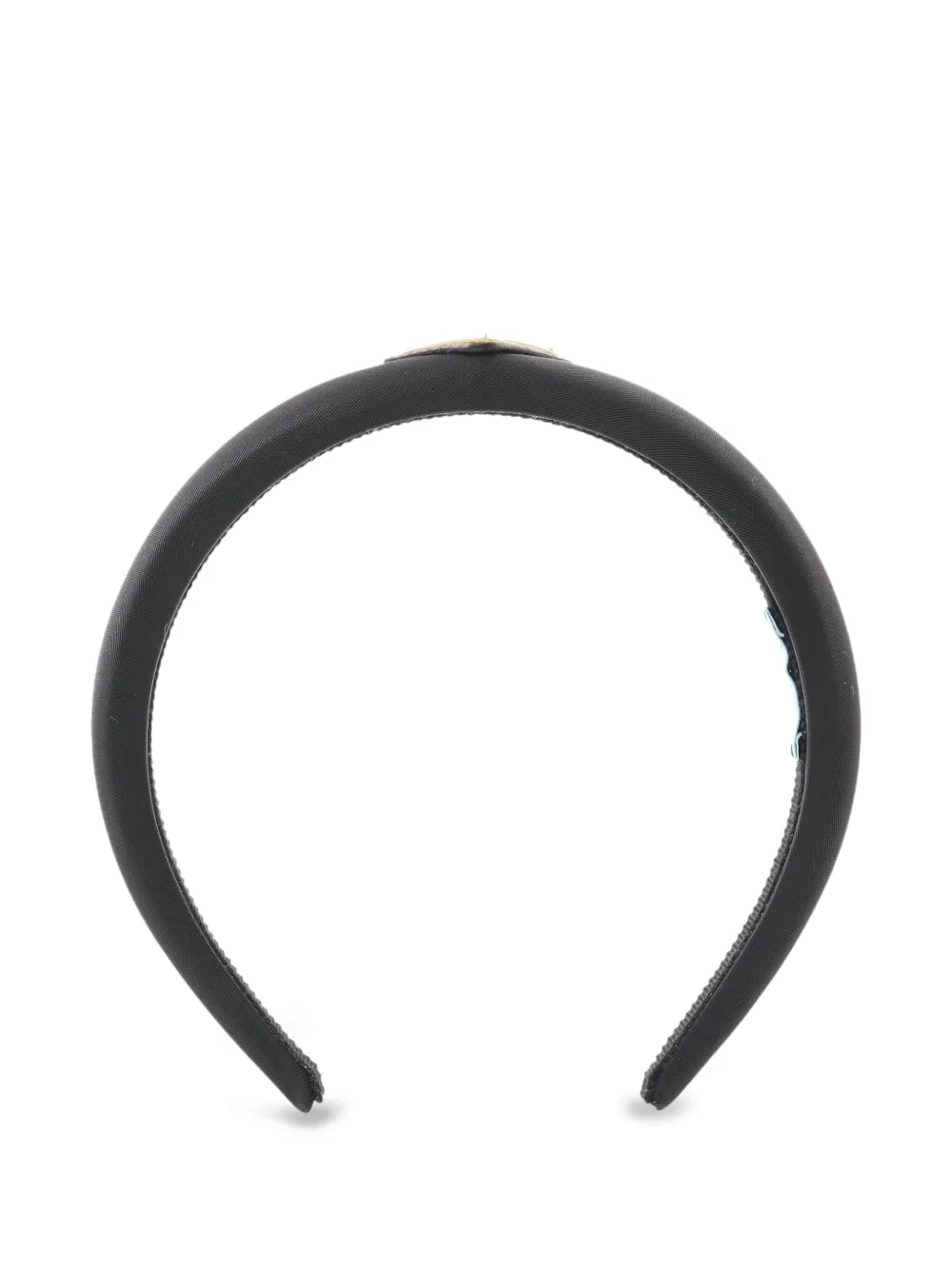 Prada Pre-Owned diadema con logo triangular 2020 | negro | Image 1