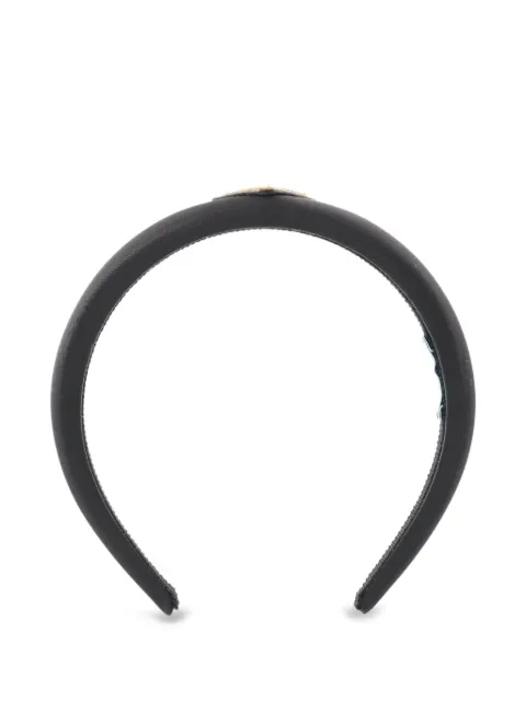 Prada Pre-Owned serre-tête à logo triangle (années 2020)