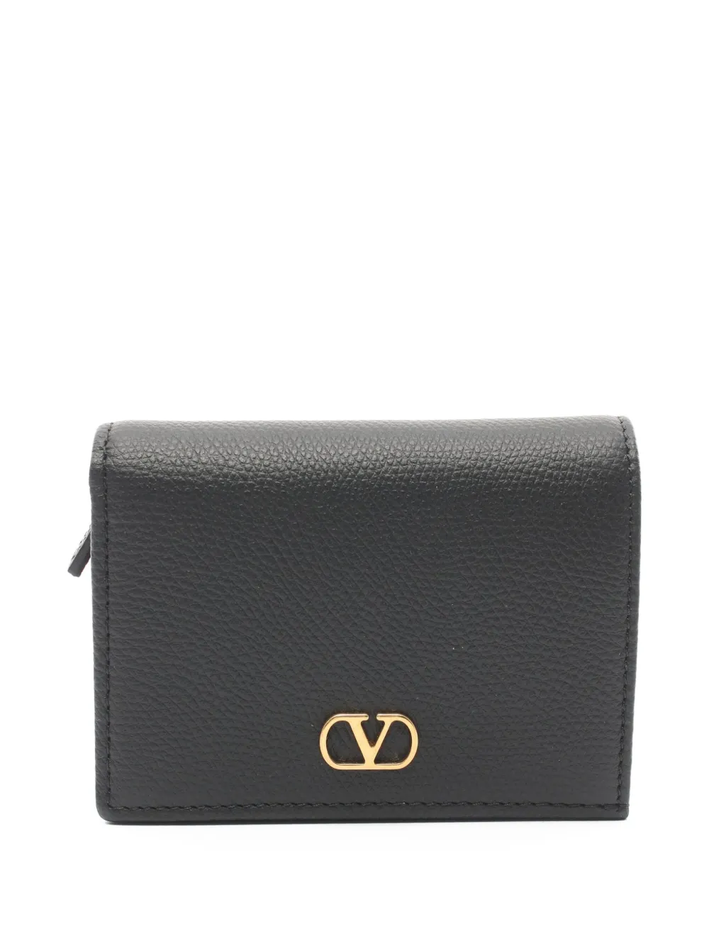 Pre-owned Valentino Garavani 2020s Vlogo Bi-fold Wallet