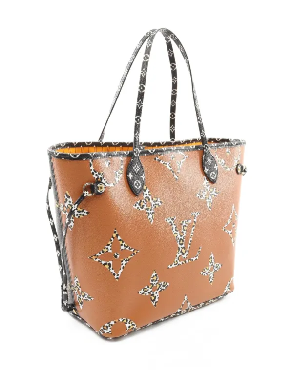 Louis Vuitton Pre-Owned 2019 Neverfull MM Monogram Jungle Shoulder Bag  Brown FARFETCH IN