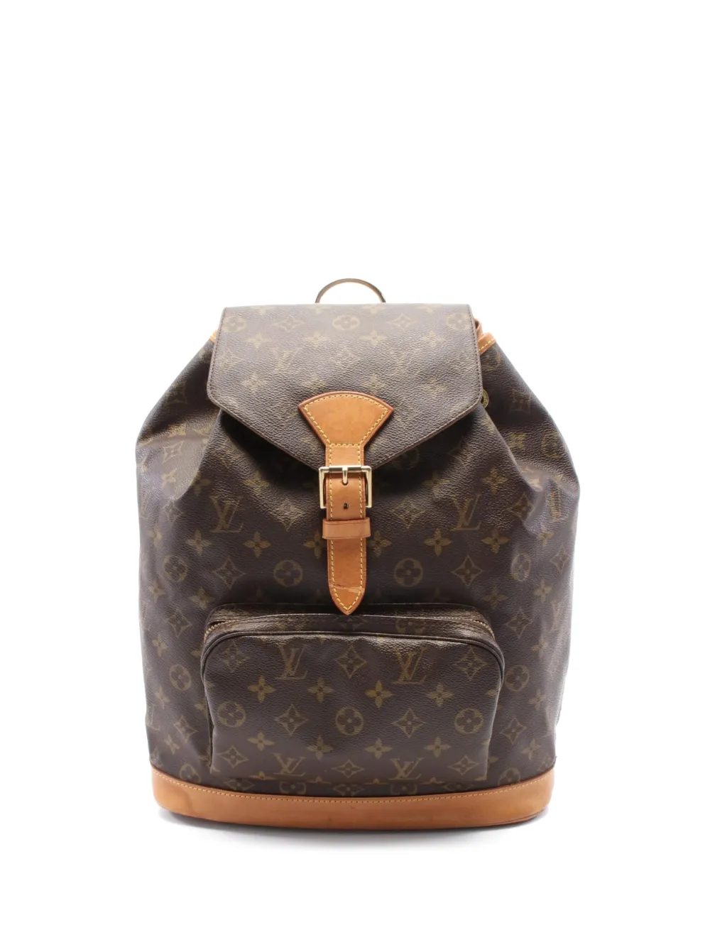 Pre-owned Louis Vuitton 1997 Montsouris Gm Backpack
