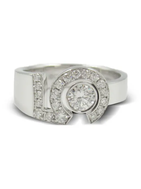CHANEL Pre-Owned خاتم 'إيتيرنال N°5' ذهب أبيض عيار 18 مرصع بألماس من عقد 2010