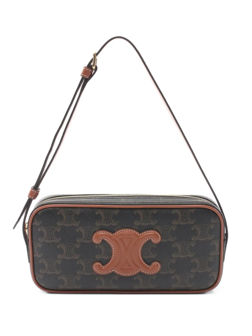 Céline Pre-Owned 2010s Triomphe mini bag | Black | Image 1