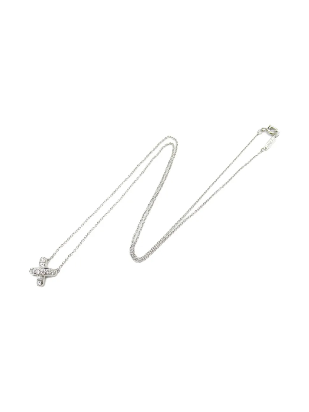Tiffany & Co. Pre-Owned 2010s Cross-stitch necklace | Image 2