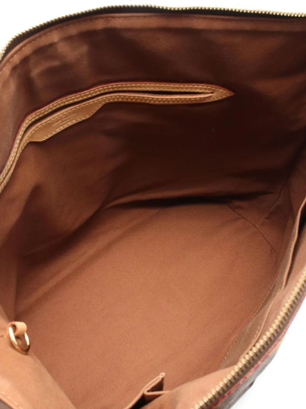 Pre-owned Louis Vuitton 2007 Palermo Pm Tote Bag In Brown