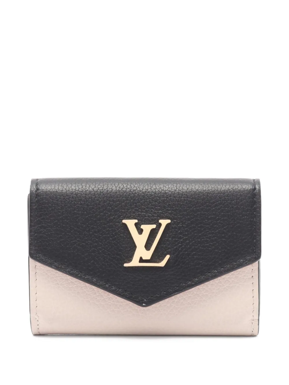 2021s logo-plaque trifold wallet