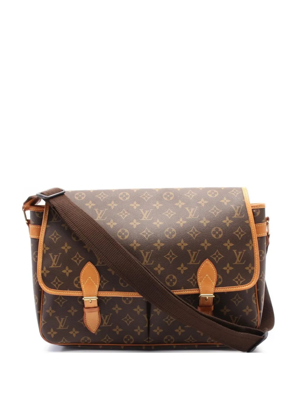 Louis Vuitton Pre-Owned 1998 Gibeciere GM messenger bag | Brown | Image 1