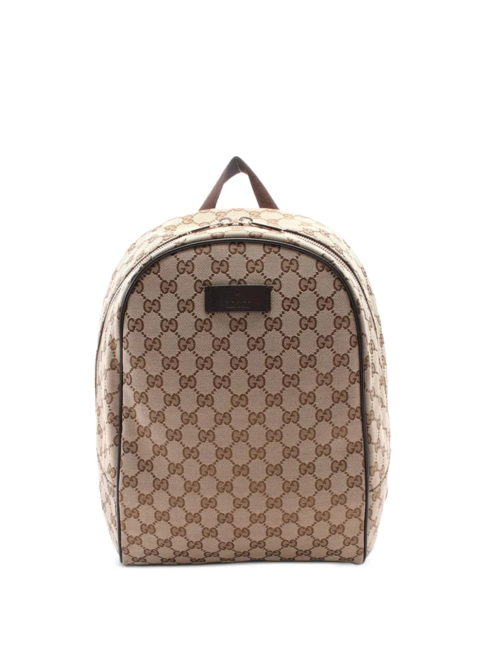 Gucci Pre-Owned 2010s GG Supreme canvas backpack - ニュートラル Gucci Pre-Owned 2010s GG Supreme canvas backpack - ニュートラル