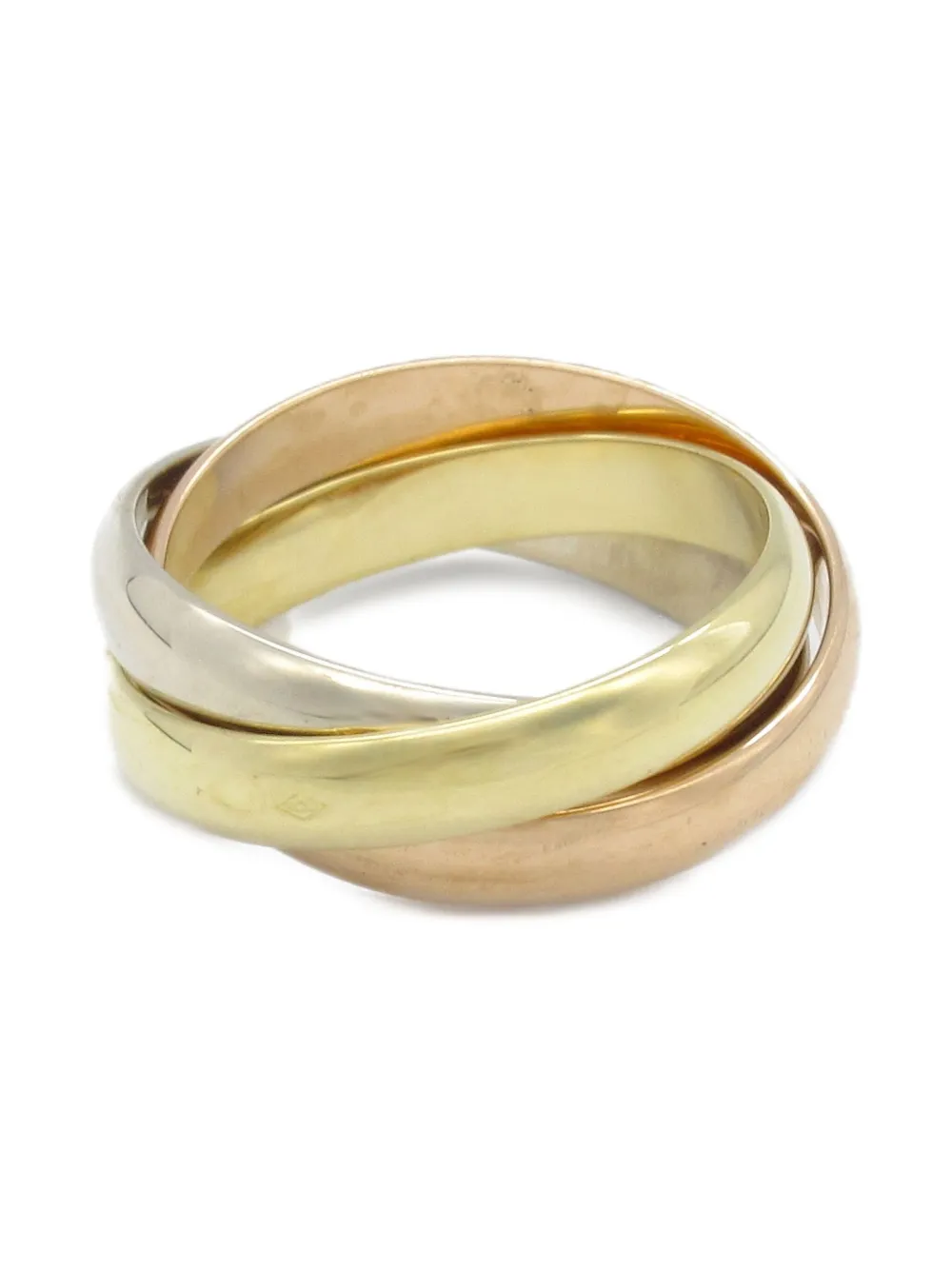 Pre-owned Cartier 2010s 18k Gold Trinity Ring