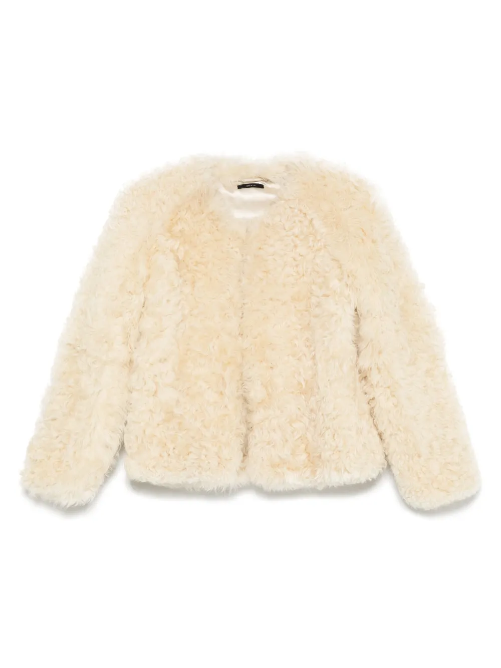 TOM FORD faux-leather jacket - ニュートラル TOM FORD faux-leather jacket - ニュートラル