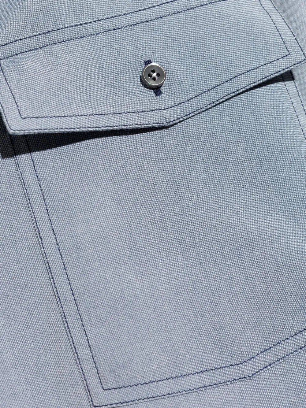 Giorgio Armani Button-up overhemd Blauw