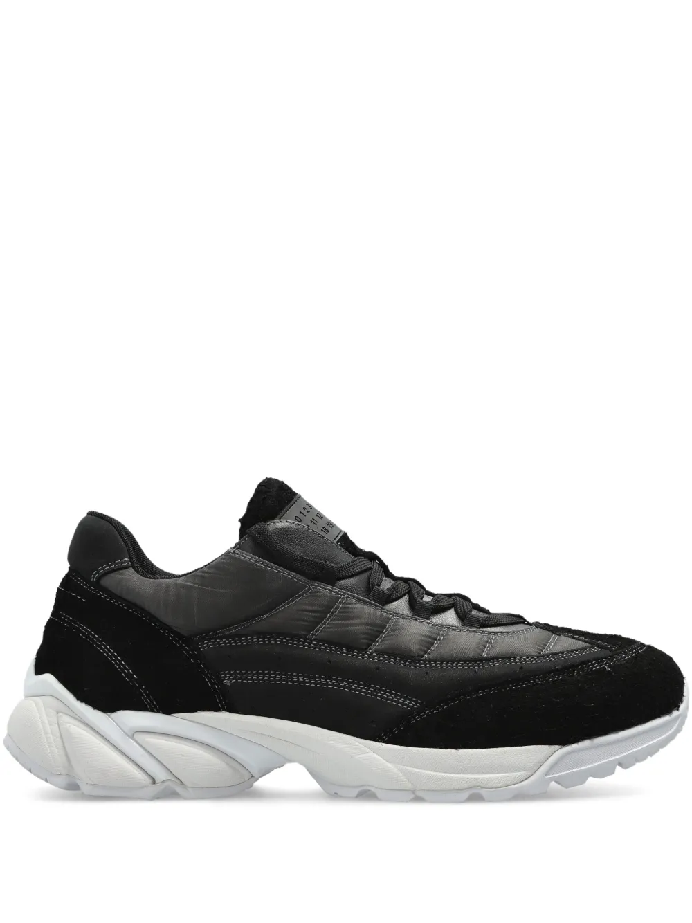 MM6 Maison Margiela panelled sneakers Black