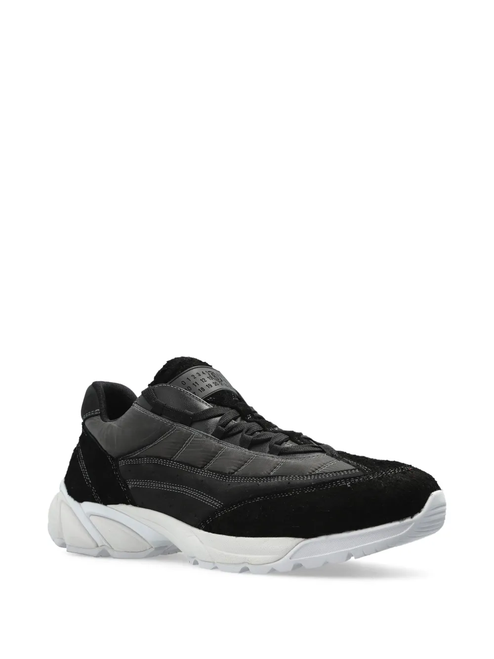 MM6 Maison Margiela panelled sneakers Black