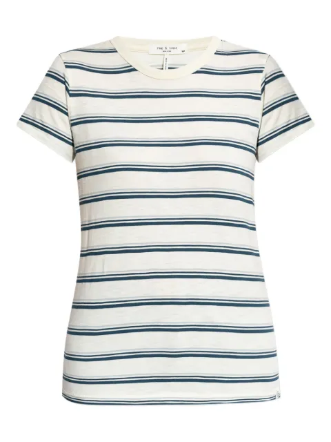 rag & bone striped crew-neck T-shirt
