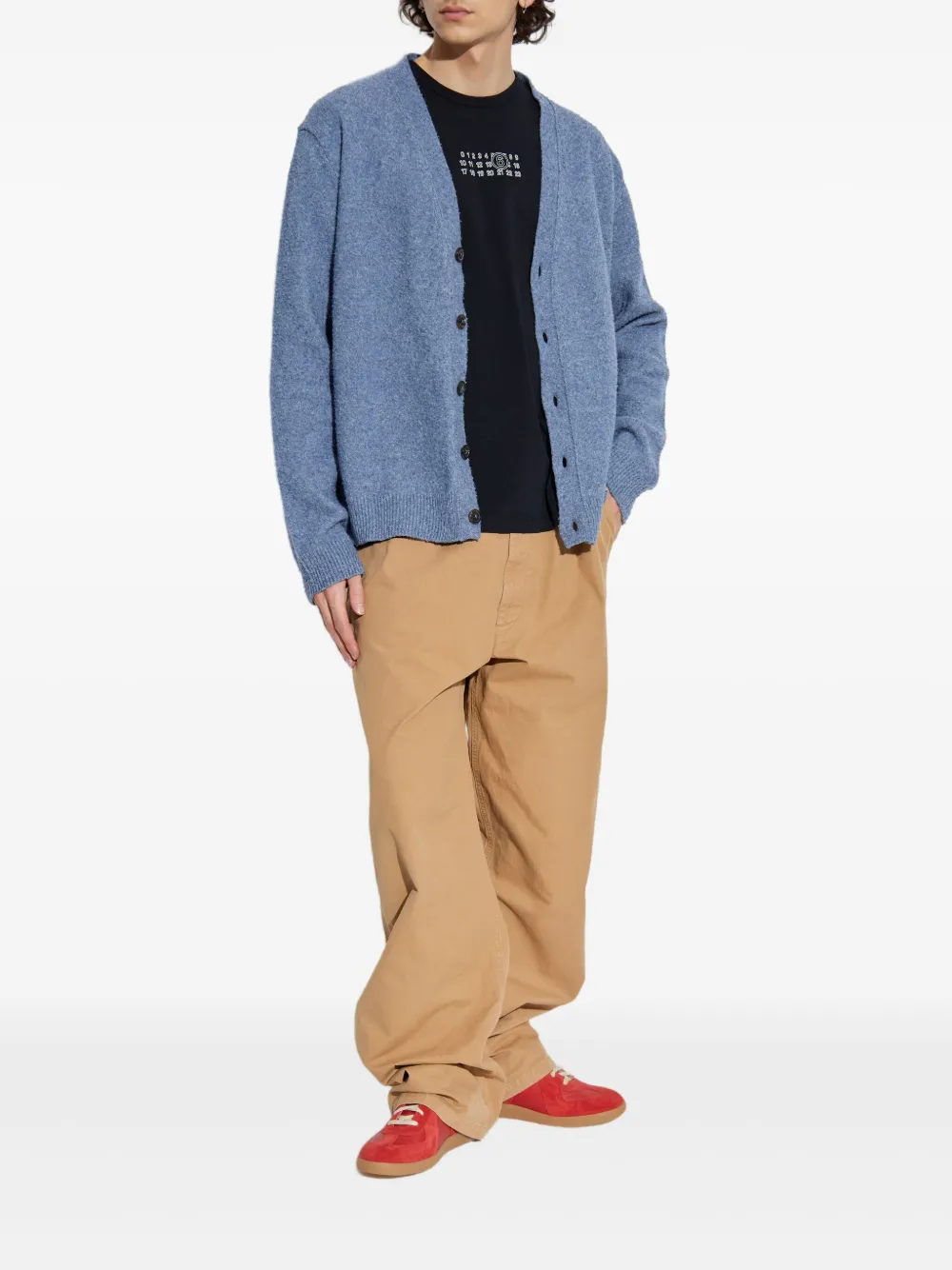 MM6 Maison Margiela cotton t-shirt - Blauw