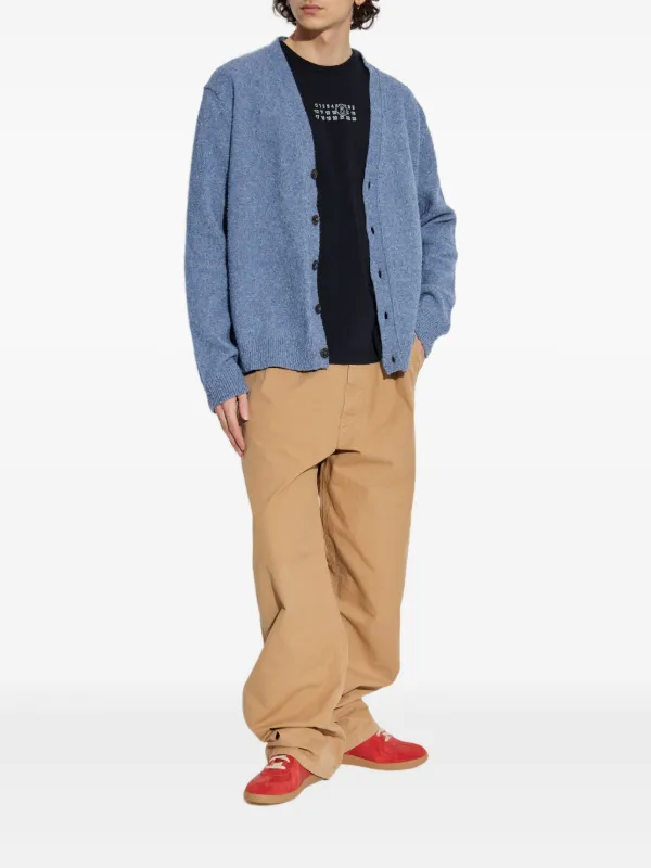 MM6 Maison Margiela コットン Tシャツ | ブルー | FARFETCH JP MM6 Maison Margiela コットン Tシャツ | ブルー | FARFETCH JP