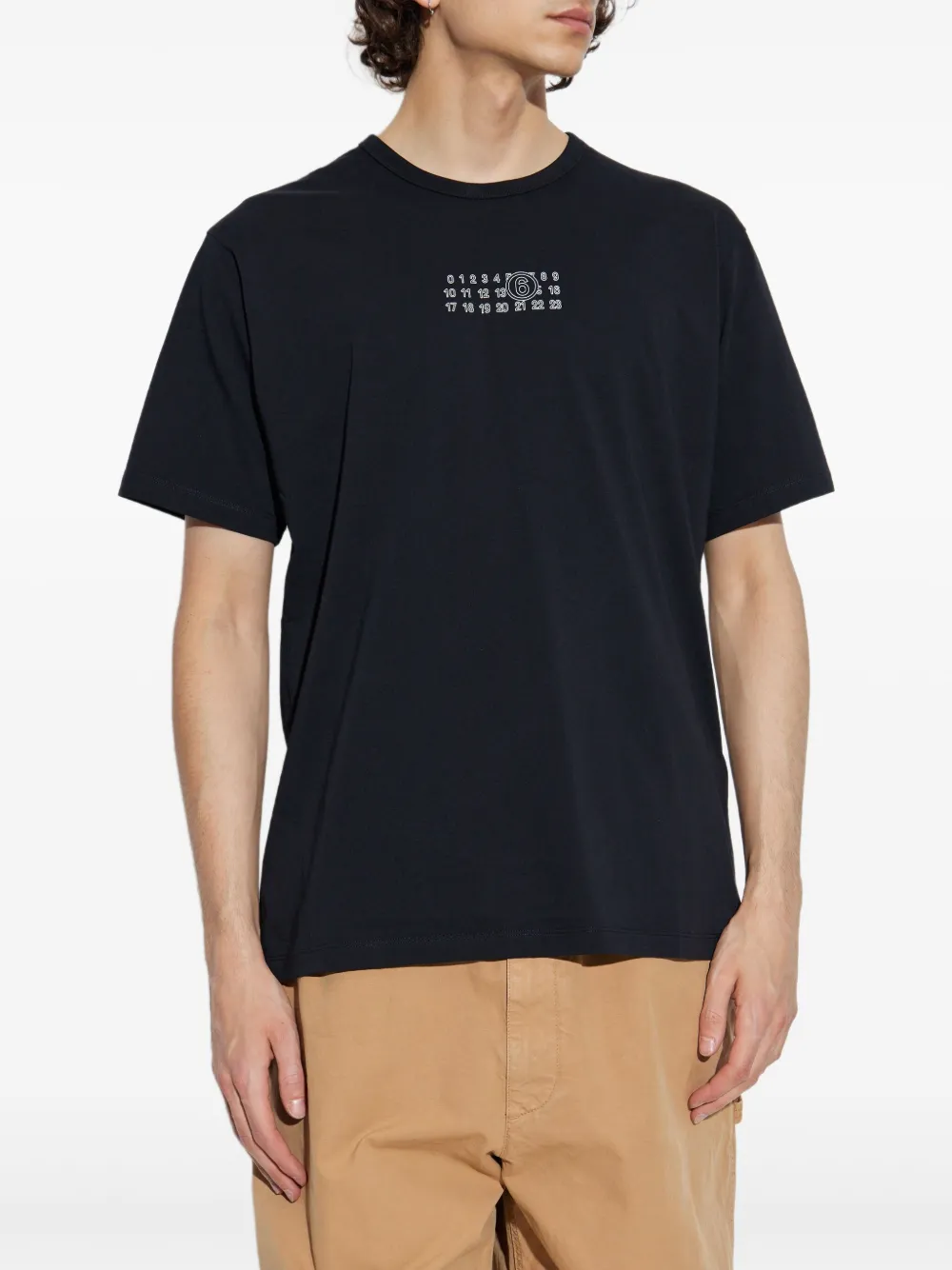 MM6 Maison Margiela Katoenen T-shirt Blauw