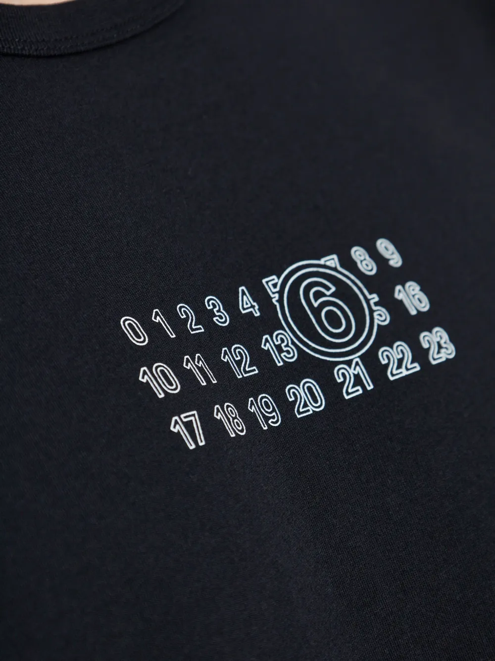 MM6 Maison Margiela Katoenen T-shirt Blauw