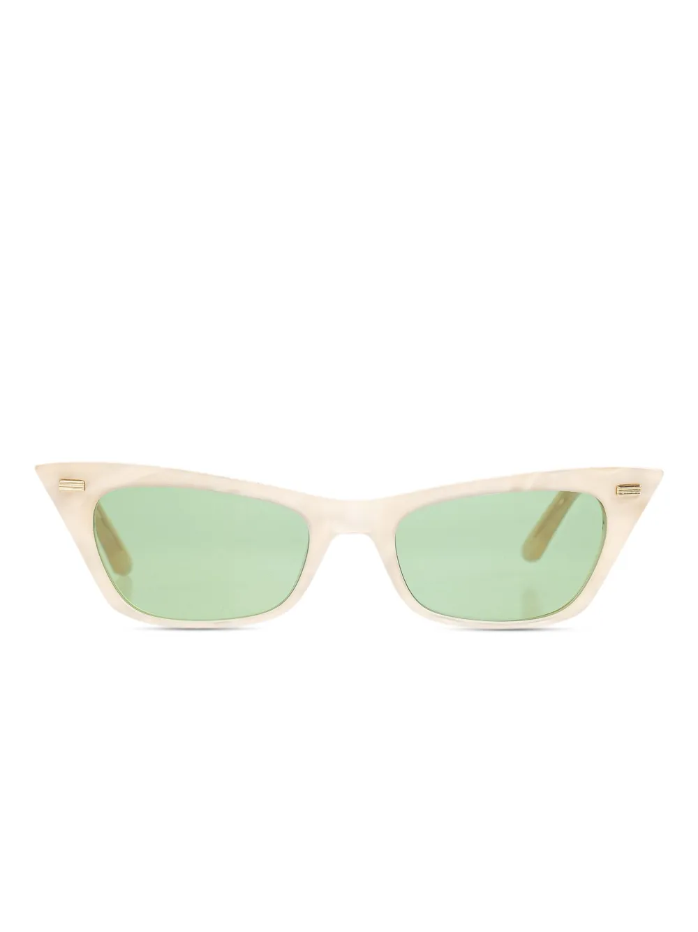 VALENTINO GARAVANI EYEWEAR Zonnebril met cat-eye montuur Beige