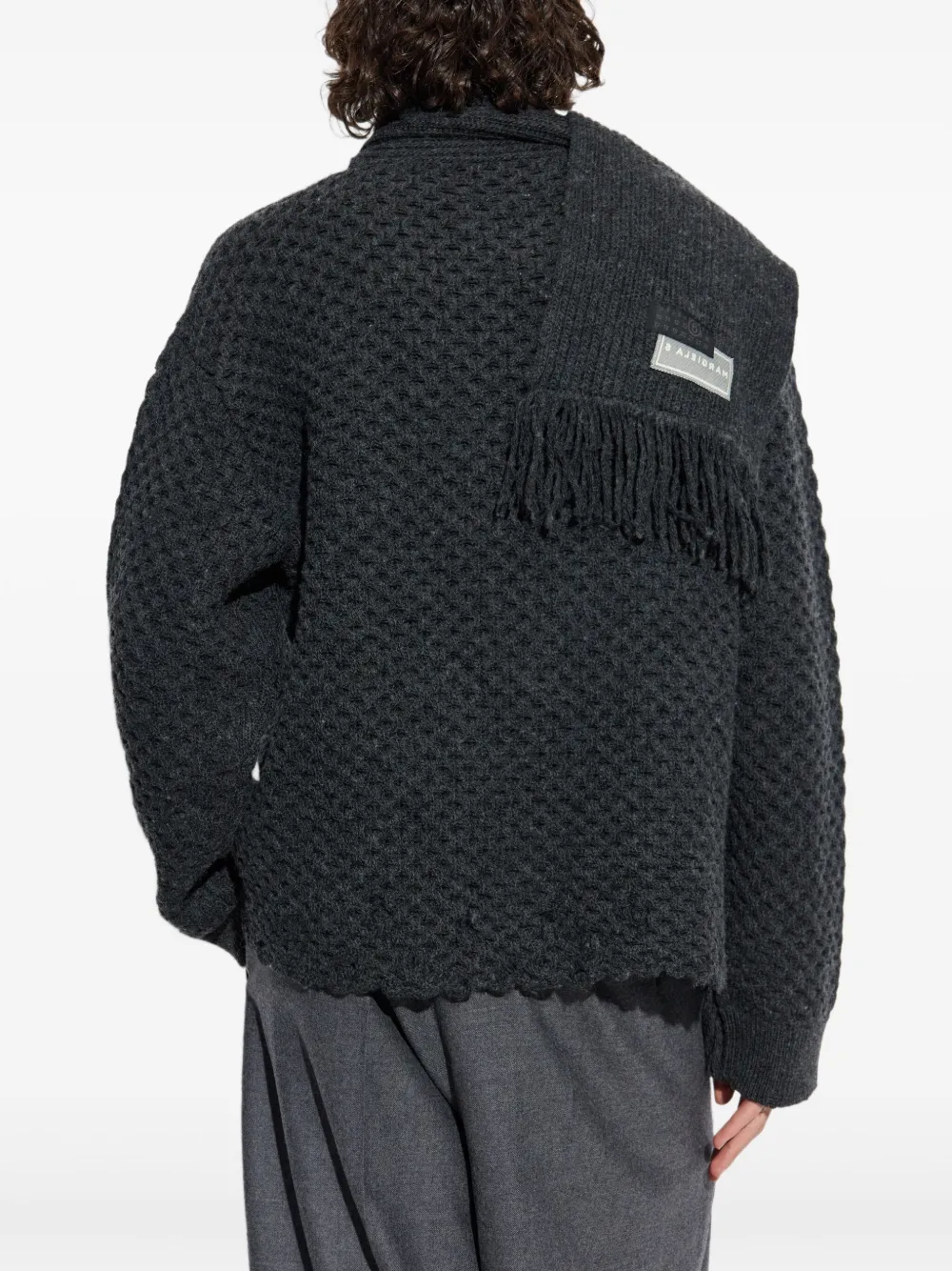 MM6 Maison Margiela wool jumper Grijs