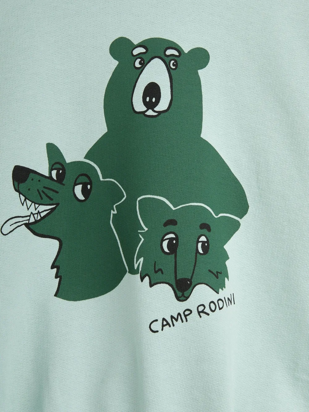 Mini Rodini Sweater met grafische print Blauw