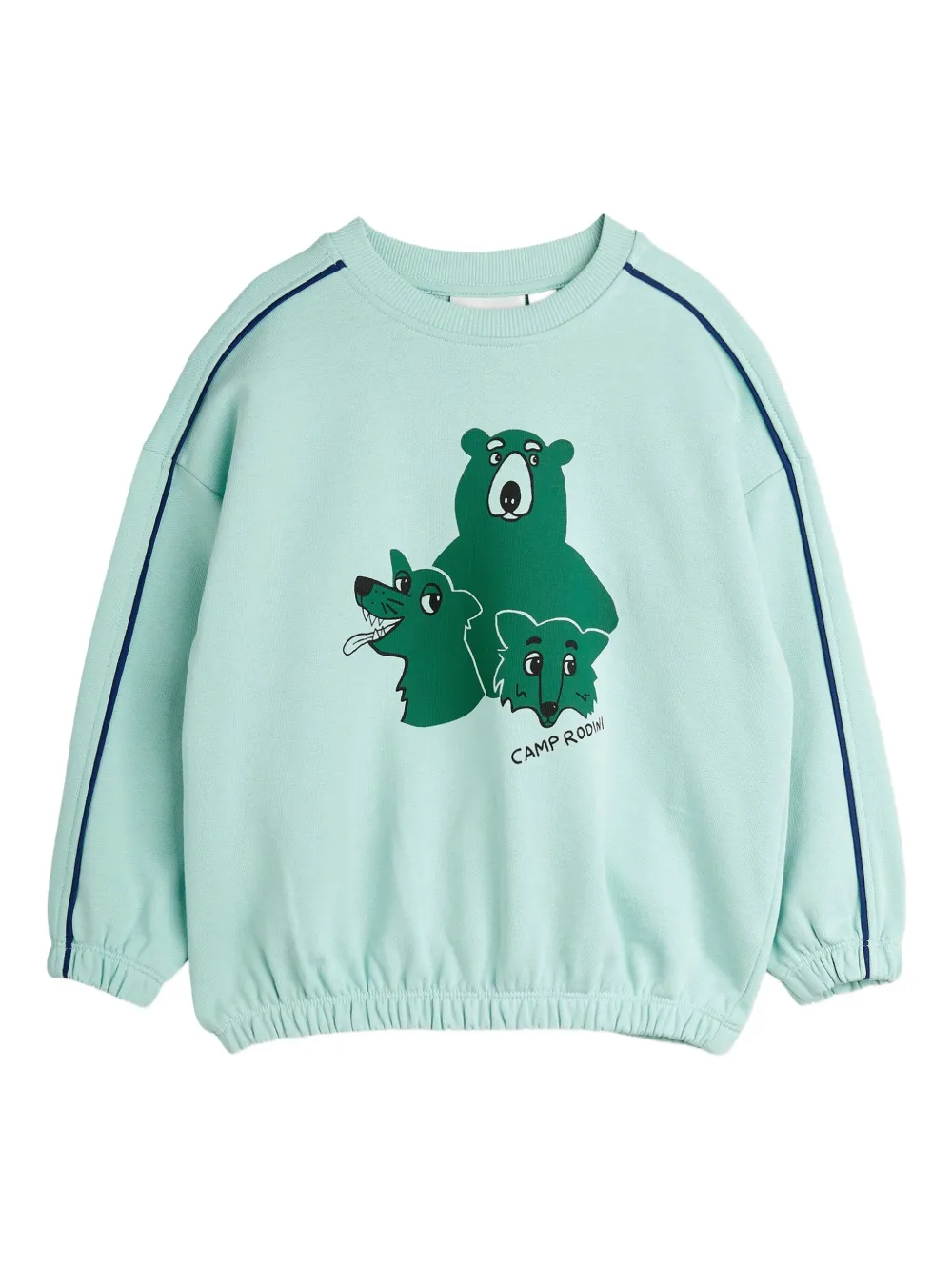 Mini Rodini Sweater met grafische print Blauw