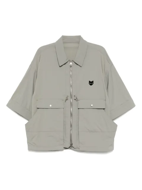 SONGZIO multi pocket half jumper jacket 