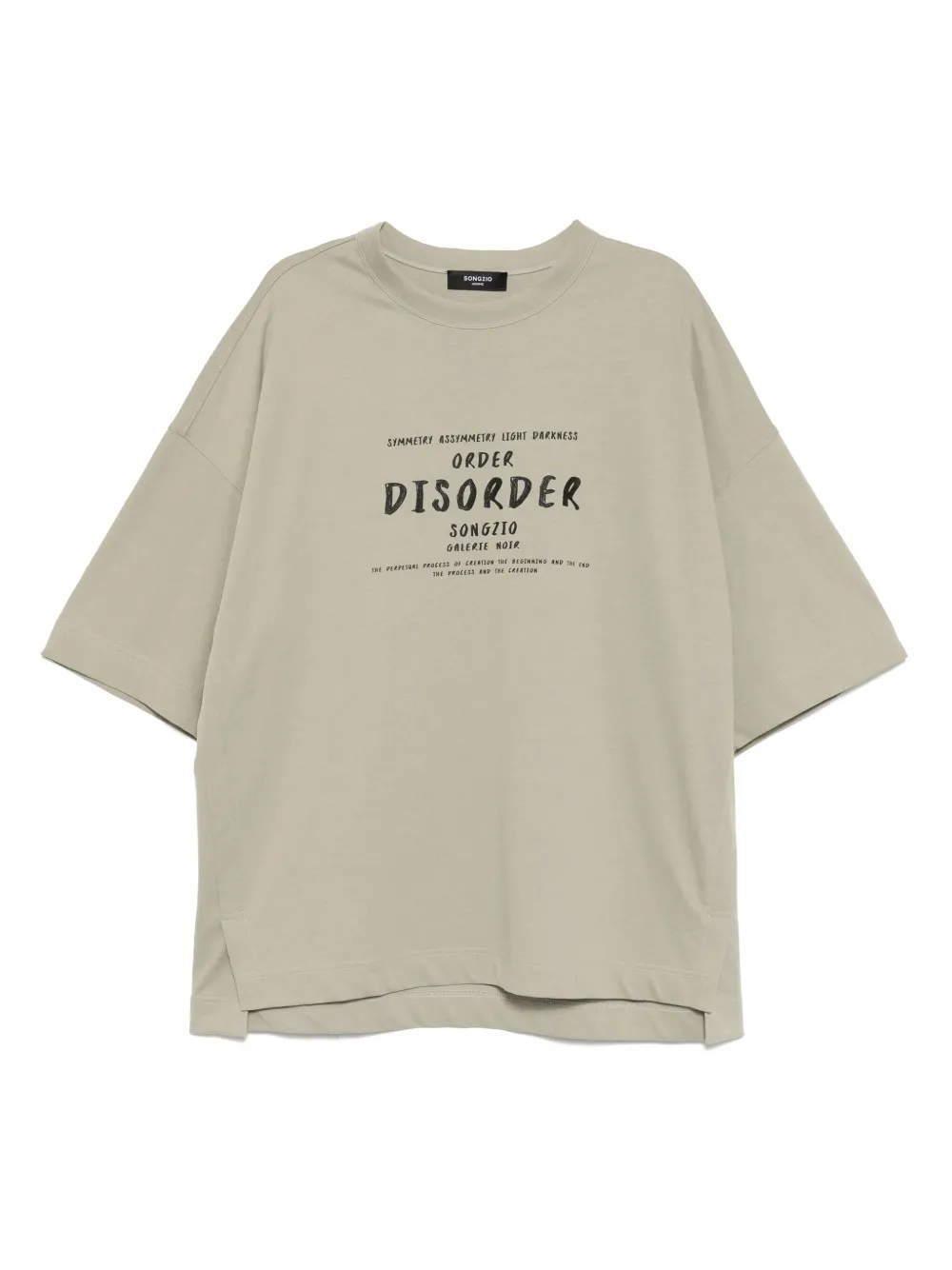 order disorder dyed t-shirt