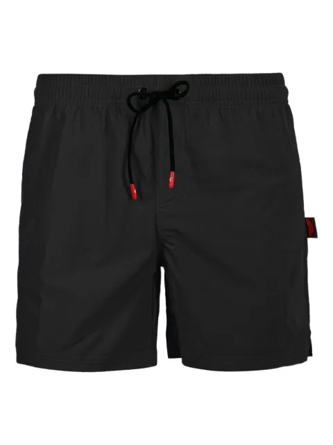 AQUARAPID logo-tag swim shorts 
