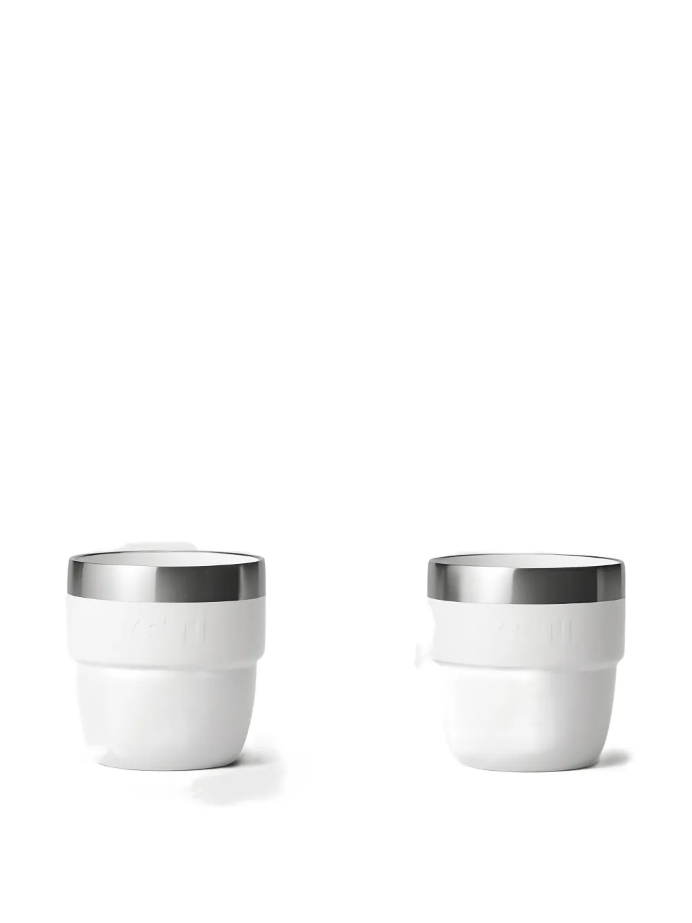 Yeti Stackable Espresso Cups (set Of Two) (118ml) In White