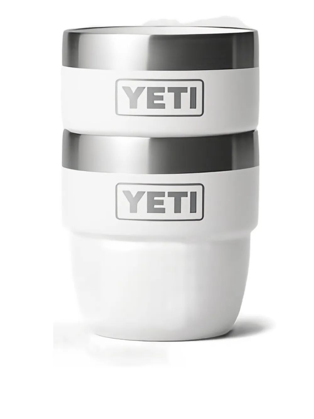 Yeti Stackable Espresso Cups (set Of Two) (118ml) In White