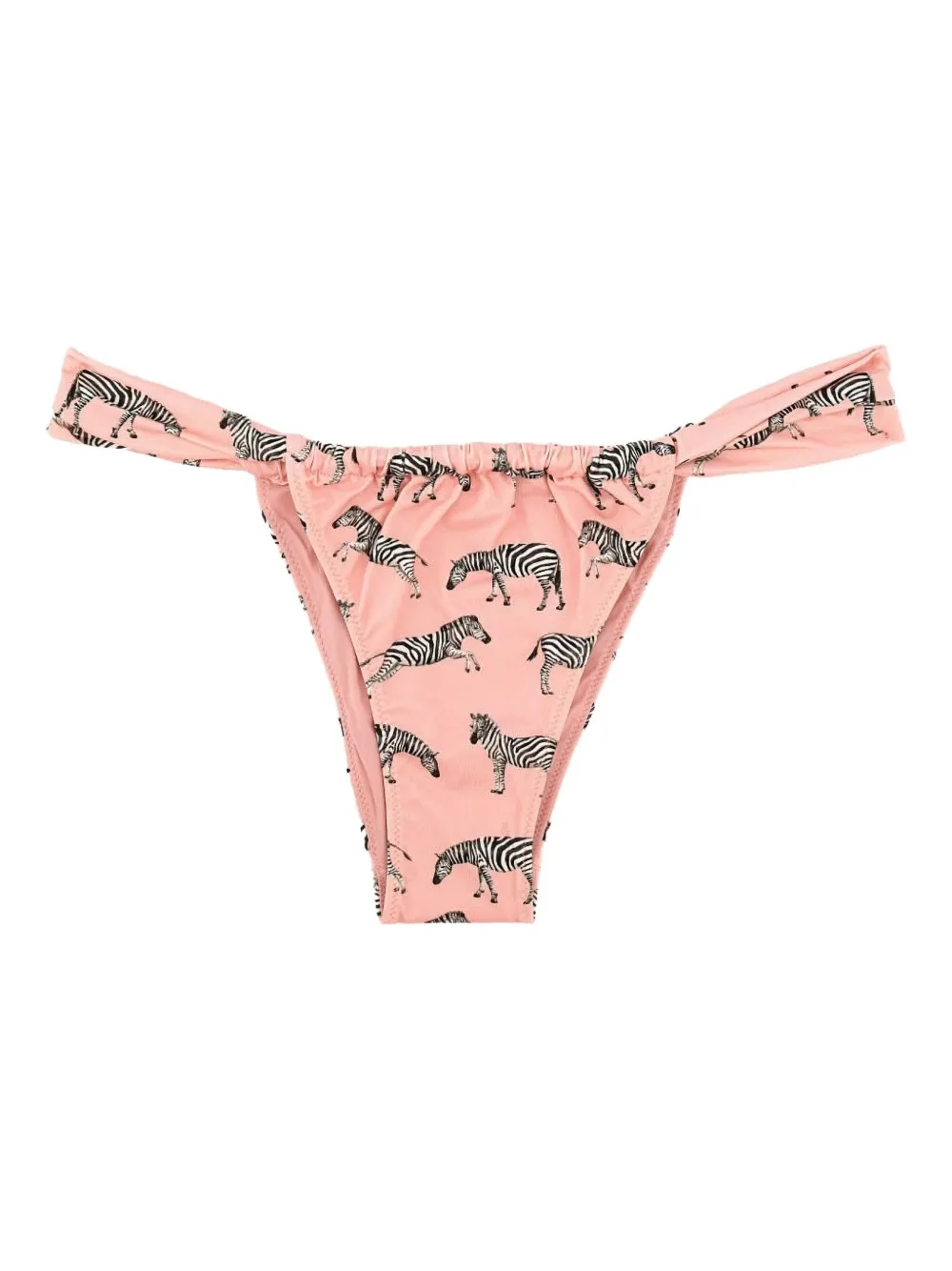 MC2 Saint Barth zebra-print bikini bottom Roze