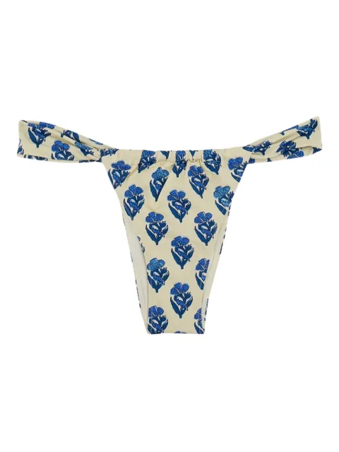 MC2 Saint Barth Noelle floral-print bikini bottoms