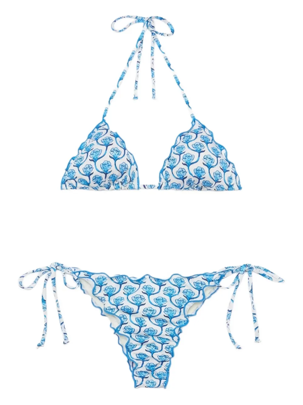 MC2 Saint Barth Sagittarius floral-print bikini | Blue | Image 1